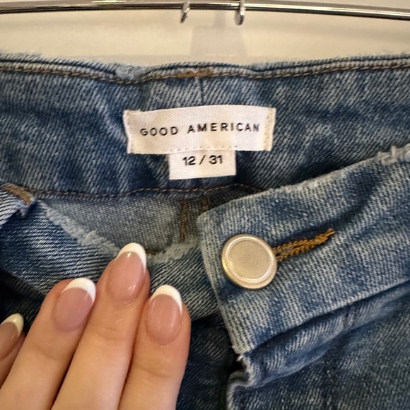 Good American Good Classic high-rise bootcut jeans - Picture 2 of 6